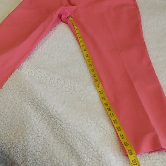 Mario Serrani Italy Coral Slim-Fit Dress Pants Women’s 14 NWT - Picture 11 of 13